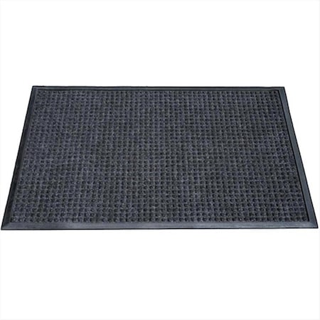 Rickis Rugs 630S0035CH 3 ft. W x 5 ft. L Stop-N-Dry Mat in Charcoal RI63069